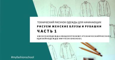 Курс «Технический рисунок одежды для начинающих». Модуль «Женские блузы и рубашки» Курс «Технический рисунок одежды для начинающих». Модуль «Женские блузы и рубашки»