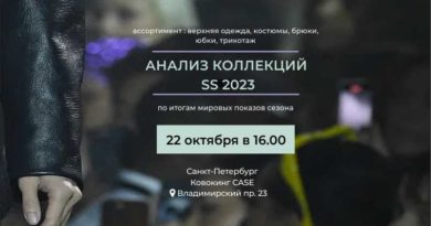 22.10.2022 Актуальные стили сезона SS 2023. Разбор ассортимента. Часть 1.